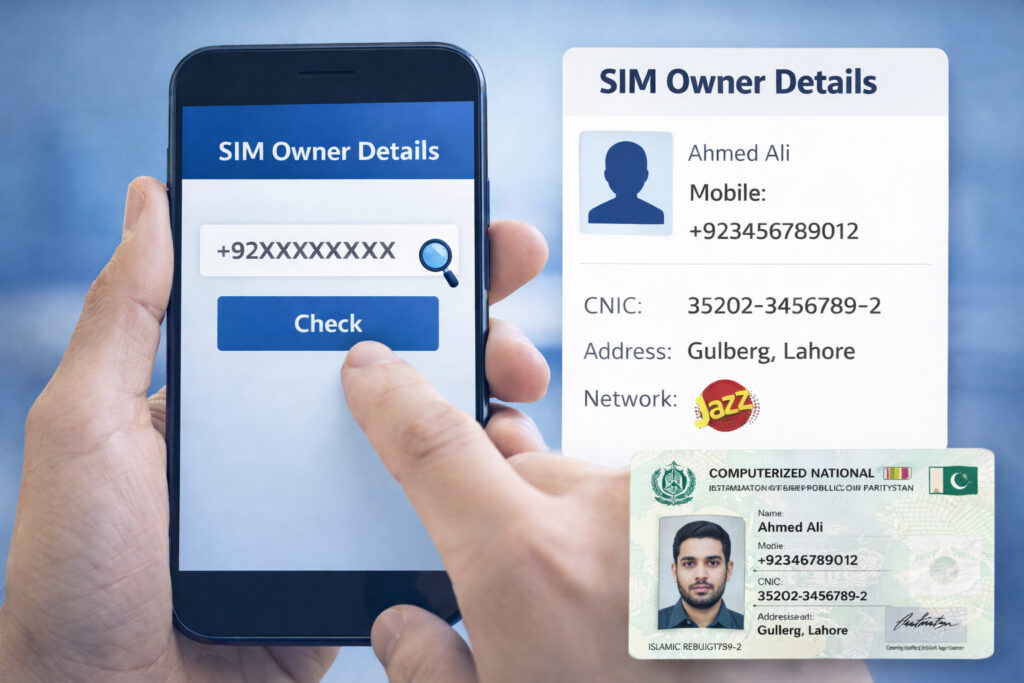 SIM Owner Details Pakistan 2026 – Free PTA Official Method